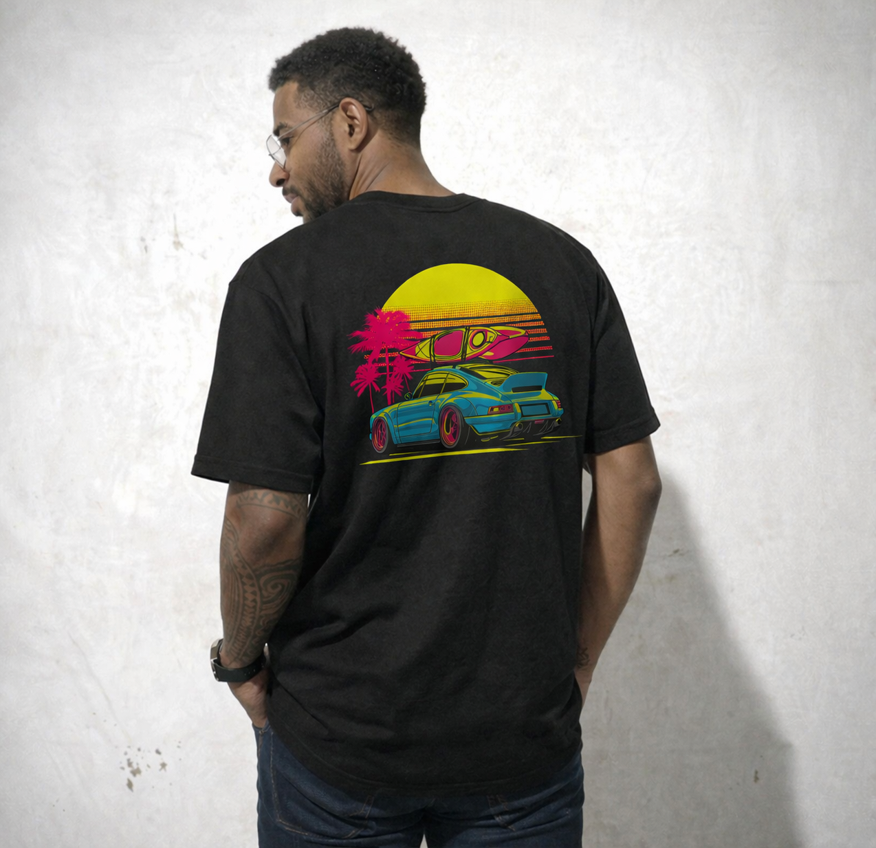 Neon Sunset 911 Surf